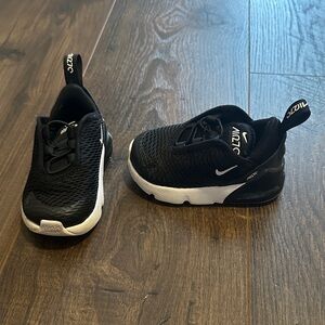 Nike Kids Black and White Sneakers